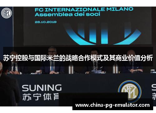 苏宁控股与国际米兰的战略合作模式及其商业价值分析 苏宁控股与国际米兰的战略合作模式及其商业价值分析