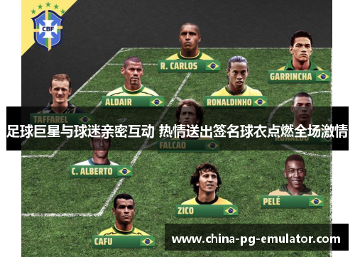 足球巨星与球迷亲密互动 热情送出签名球衣点燃全场激情 足球巨星与球迷亲密互动 热情送出签名球衣点燃全场激情